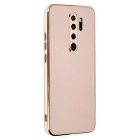 Microsonic Xiaomi Redmi Note 8 Pro Olive Plated Pembe Kılıf