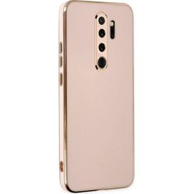 Microsonic Xiaomi Redmi Note 8 Pro Olive Plated Pembe Kılıf