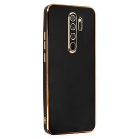Microsonic Xiaomi Redmi Note 8 Pro Olive Plated Siyah Kılıf