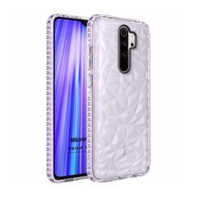 Microsonic Xiaomi Redmi Note 8 Pro Prism Hybrid Mor Cep Telefonu Kılıfı