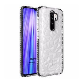 Microsonic Xiaomi Redmi Note 8 Pro Prism Hybrid Siyah Cep Telefonu Kılıfı