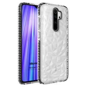 Microsonic Xiaomi Redmi Note 8 Pro Prism Hybrid Siyah Cep Telefonu Kılıfı