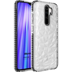 Microsonic Xiaomi Redmi Note 8 Pro Prism Hybrid Siyah Cep Telefonu Kılıfı