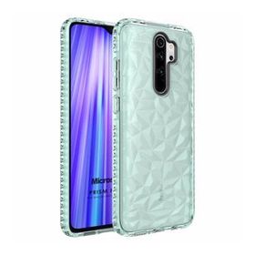 Microsonic Xiaomi Redmi Note 8 Pro Prism Hybrid Yeşil Cep Telefonu Kılıfı
