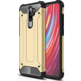 Microsonic Xiaomi Redmi Note 8 Pro Rugged Armor Gold Cep Telefonu Kılıfı