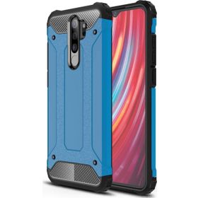 Microsonic Xiaomi Redmi Note 8 Pro Rugged Armor Mavi Kılıf