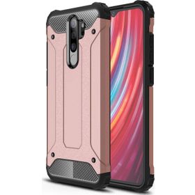 Microsonic Xiaomi Redmi Note 8 Pro Rugged Armor Rose Gold Cep Telefonu Kılıfı