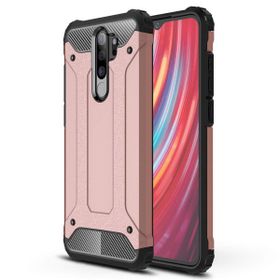 Microsonic Xiaomi Redmi Note 8 Pro Rugged Armor Rose Gold Cep Telefonu Kılıfı