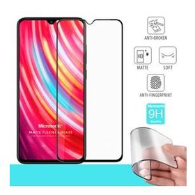 Microsonic Xiaomi Redmi Note 8 Pro Seramik Matte Flexible Siyah Ekran Koruyucu