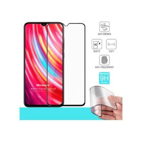 Microsonic Xiaomi Redmi Note 8 Pro Seramik Matte Flexible Siyah Ekran Koruyucu