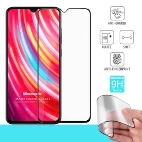 Microsonic Xiaomi Redmi Note 8 Pro Seramik Matte Flexible Siyah Ekran Koruyucu