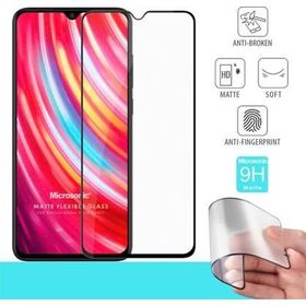 Microsonic Xiaomi Redmi Note 8 Pro Seramik Matte Flexible Siyah Ekran Koruyucu