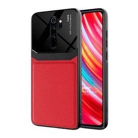 Microsonic Xiaomi Redmi Note 8 Pro Uniq Leather Kırmızı Cep Telefonu Kılıfı