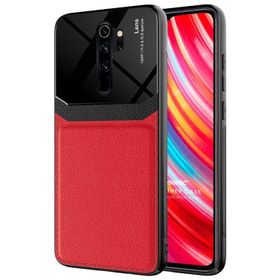 Microsonic Xiaomi Redmi Note 8 Pro Uniq Leather Kırmızı Cep Telefonu Kılıfı