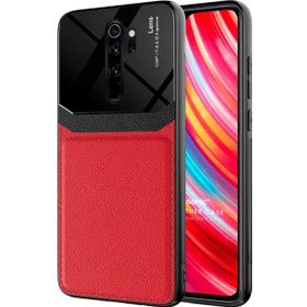Microsonic Xiaomi Redmi Note 8 Pro Uniq Leather Kırmızı Cep Telefonu Kılıfı