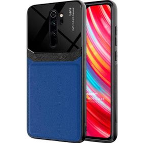 Microsonic Xiaomi Redmi Note 8 Pro Uniq Leather Lacivert Cep Telefonu Kılıfı
