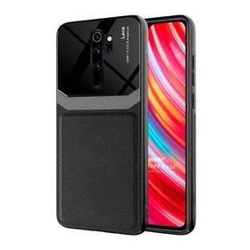 Microsonic Xiaomi Redmi Note 8 Pro Uniq Leather Siyah Cep Telefonu Kılıfı