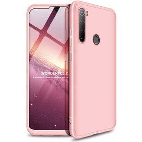Microsonic Xiaomi Redmi Note 8 Rose Gold Double Dip 360 Protective Kılıf
