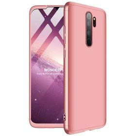 Microsonic Xiaomi Redmi Note 8 Rose Gold Double Dip 360 Protective Kılıf