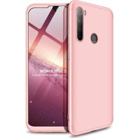 Microsonic Xiaomi Redmi Note 8 Rose Gold Double Dip 360 Protective Kılıf