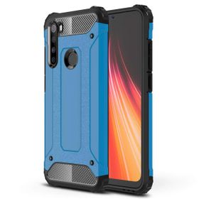 Microsonic Xiaomi Redmi Note 8 Rugged Armor Mavi Cep Telefonu Kılıfı
