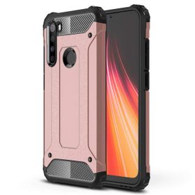 Microsonic Xiaomi Redmi Note 8 Rugged Armor Rose Gold Cep Telefonu Kılıfı