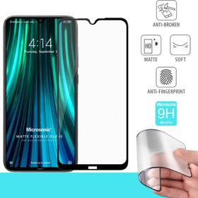 Microsonic Xiaomi Redmi Note 8 Seramik Matte Flexible Siyah Ekran Koruyucu