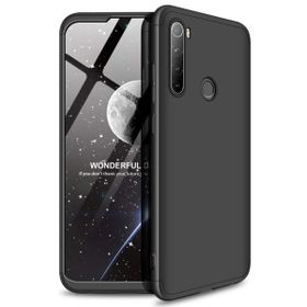 Microsonic Xiaomi Redmi Note 8 Siyah Double Dip 360 Protective Kılıf