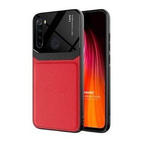 Microsonic Xiaomi Redmi Note 8 Uniq Leather Kırmızı Cep Telefonu Kılıfı