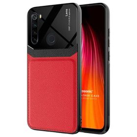 Microsonic Xiaomi Redmi Note 8 Uniq Leather Kırmızı Cep Telefonu Kılıfı