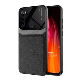 Microsonic Xiaomi Redmi Note 8 Uniq Leather Siyah Cep Telefonu Kılıfı