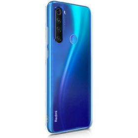Microsonic Xiaomi Redmi Note 8T Transparent Soft Beyaz Cep Telefonu Kılıfı
