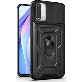 Microsonic Xiaomi Redmi Note 9 4G Impact Resistant Siyah Cep Telefonu Kılıfı