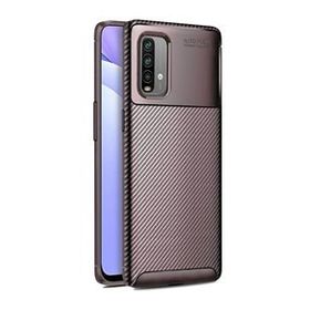 Microsonic Xiaomi Redmi Note 9 4G Legion Series Kahverengi Cep Telefonu Kılıfı