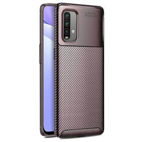 Microsonic Xiaomi Redmi Note 9 4G Legion Series Kahverengi Cep Telefonu Kılıfı