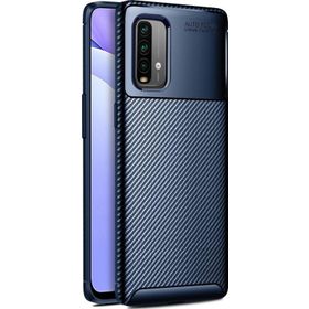 Microsonic Xiaomi Redmi Note 9 4G Legion Series Lacivert Cep Telefonu Kılıfı