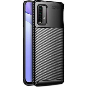 Microsonic Xiaomi Redmi Note 9 4G Legion Series Siyah Cep Telefonu Kılıfı