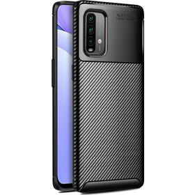 Microsonic Xiaomi Redmi Note 9 4G Legion Series Siyah Cep Telefonu Kılıfı