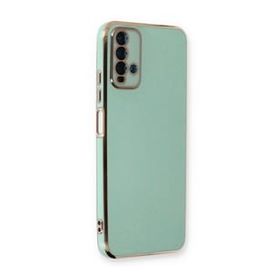 Microsonic Xiaomi Redmi Note 9 4G Olive Plated Yeşil Cep Telefonu Kılıfı
