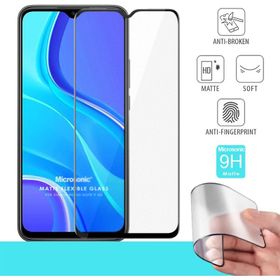 Microsonic Xiaomi Redmi Note 9 4G Seramik Matte Flexible Siyah Ekran Koruyucu