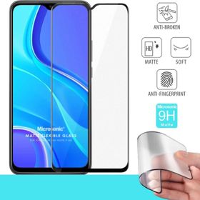 Microsonic Xiaomi Redmi Note 9 4G Seramik Matte Flexible Siyah Ekran Koruyucu