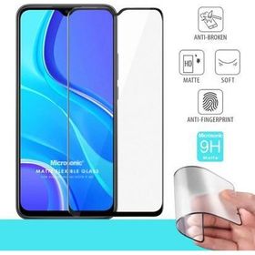 Microsonic Xiaomi Redmi Note 9 4G Seramik Matte Flexible Siyah Ekran Koruyucu