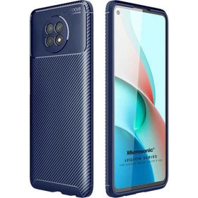 Microsonic Xiaomi Redmi Note 9 5G Legion Series Lacivert Cep Telefonu Kılıfı