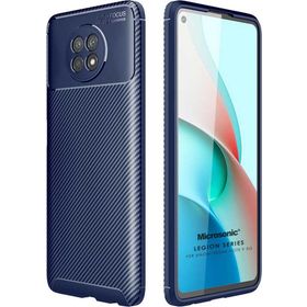 Microsonic Xiaomi Redmi Note 9 5G Legion Series Lacivert Cep Telefonu Kılıfı