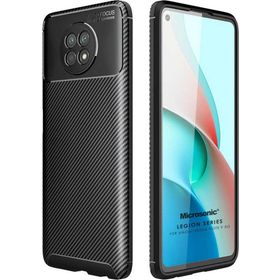 Microsonic Xiaomi Redmi Note 9 5G Legion Series Siyah Cep Telefonu Kılıfı