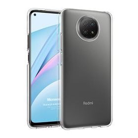 Microsonic Xiaomi Redmi Note 9 5G Transparent Soft Beyaz Cep Telefonu Kılıfı