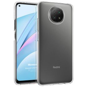 Microsonic Xiaomi Redmi Note 9 5G Transparent Soft Beyaz Cep Telefonu Kılıfı