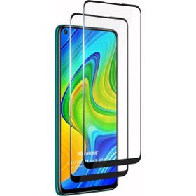 Microsonic Xiaomi Redmi Note 9 Crystal Seramik Nano 2 Adet Siyah Ekran Koruyucu