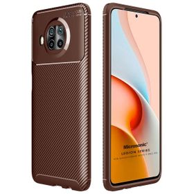 Microsonic Xiaomi Redmi Note 9 Pro 5G Legion Series Kahverengi Cep Telefonu Kılıfı