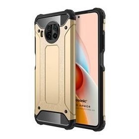 Microsonic Xiaomi Redmi Note 9 Pro 5G Rugged Armor Gold Cep Telefonu Kılıfı